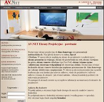 AV.NET Ekrany Projekcyjne - ekrany do projektorów