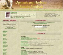Genealogia Dynamiczny Herbarz Polski