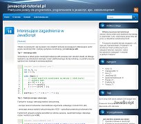 Javascript tutorial - programowanie js, ajax