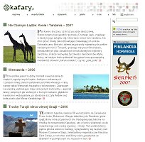 Kafary.pl - strona podróżnicza