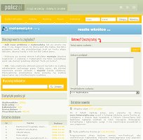 Poolicz.pl - kalkulator tablice matematyczne wzory zadania rozwiązania