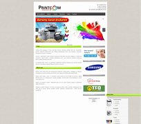 Printcom Serwis - Barwny świat drukarek, kserokopiarki, tusze i tonery