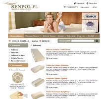 Senpol.pl - Materace i poduszki w kosmicznej technologii Tempur