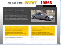 Radio Taxi Efekt przewóz przesyłek