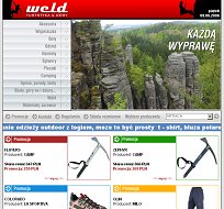 Weld.pl - sprzęt wspinaczkowy i turystyczny