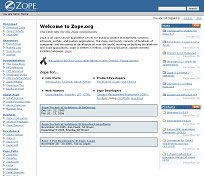 Zope.org The Web Site for the Zope Community