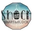 SHOCK share&block -  bluzy, koszulki, czapki z napisami i nadrukami