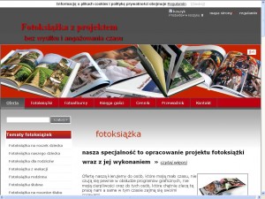 Szablony.in -  projekt fotoksiążki ze zdjęciami