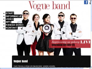 Vogue Band - Zespół na wesele  Warszawa