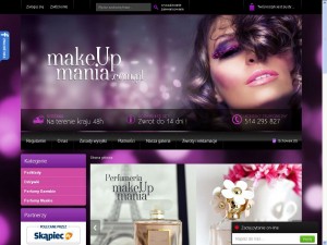 MakeUpMania.com.pl - perfumeria internetowa