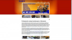 Kanex - udrażnianie kanalizacji Warszawa