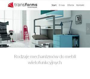 Łóżko chowane w szafie - transforms.pl