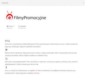 E-filmypromocyjne.pl