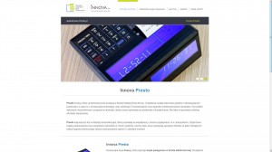 Innova-presto.pl - strona z opisem produktu Innova Presto