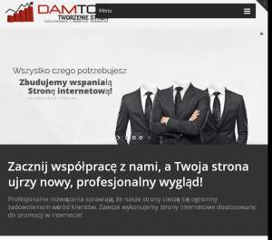 projektowanie stron www.webdamtox.pl