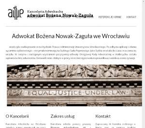 Adwokat we Wrocławiu Bożena Nowak-Zaguła