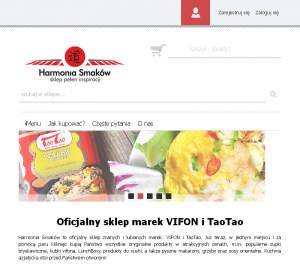 Sklep internetowy Vifon i TaoTao - harmoniasmakow.pl