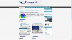Endemit.pl- witryna nauk o Ziemi