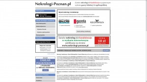 Nekrologi-poznan.pl - Głos Wielkopolski nekrologi