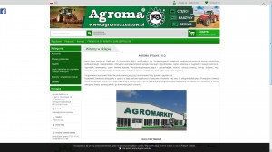 Agroma Rzeszów - sprzedaż części do ciągników i maszyn rolniczych