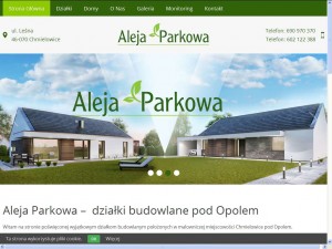 Aleja Parkowa - Działki budowlane i Domy Opole