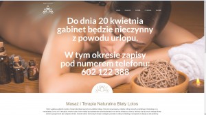 Biały Lotos - Bioenergioterapia, masaż, klawiterapia Opole