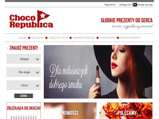 Czekoladowy sklep ChocoRepublica.pl