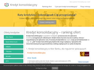 Konsolidacyjnyekspert.pl - Kredyty konsolidacyjne