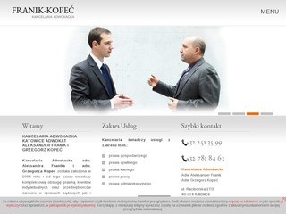 Franik-kopec.pl - Kancelaria adwokacka katowice