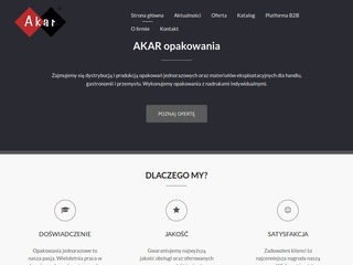 Opakowania dla gastronomii AKAR - akar-opakowania.pl/