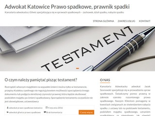 Adwokat prawo spadkowe Katowice - adwokat-sprawy-spadkowe.pl