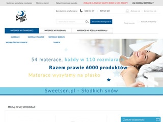 Niestandardowy wymiar materaca - sweetsen.pl