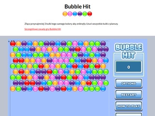 Bubble hit - bubblehit.pl