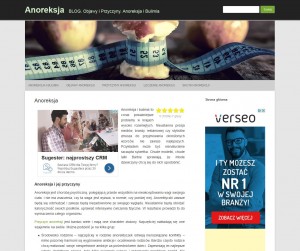 Anoreksjastop.net.pl - Poradnik dla chorych na anoreksję