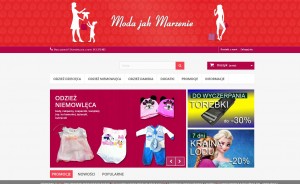 Sklep.ModaJakMarzenie.pl - sklep dziecięcy, niemowlęcy i damski
