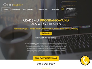 Szkolenia programowania - codeacademy.pl