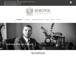 Adwokat Borowik - adwokatborowik.pl/