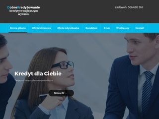 Kredyt gotówkowy - dobrekredytowanie.pl