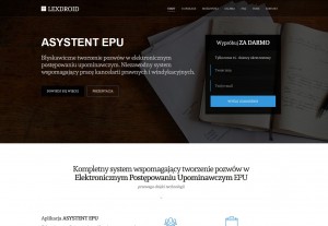 Asystent-epu.pl - oprogramowanie do tworzenia pozwów