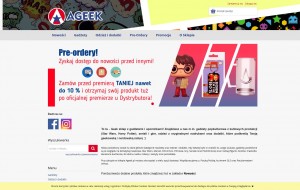 Ageek.pl - gadżety filmowe, dla geeków i nerdów!
