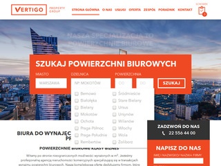 Tymczasowe biura do wynajęcia w Warszawie - Vertigo Property Group