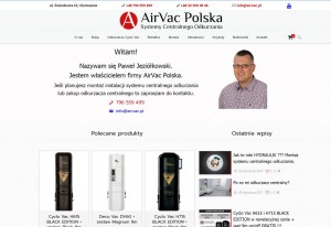 Airvac.pl - centralne odkurzacze Warszawa