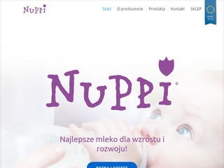 Mleko najlepsze dla rozwoju dziecka - nuppi.pl