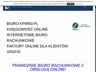 Biuro rachunkowe - kpir50.pl
