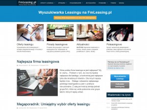 FmLeasing.pl - Wyszukiwarka Oferty Leasingu