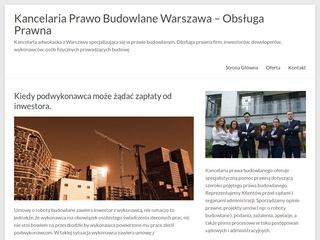 Prawnik prawo budowlane warszawa - kancelariaprawobudowlane.pl