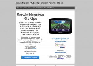 Rtv-gps.pl - Serwis - Naprawa RTv - Gps