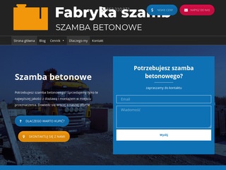Producent Szamb Betonowych - Fabrykaszamb.pl