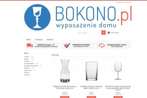 Sklep internetowy z wyposażeniem kuchennym - Bokono