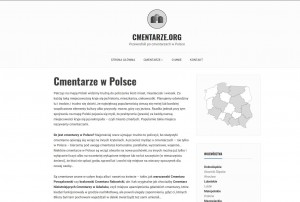 Cmentarze.org - cmentarze w Polsce
